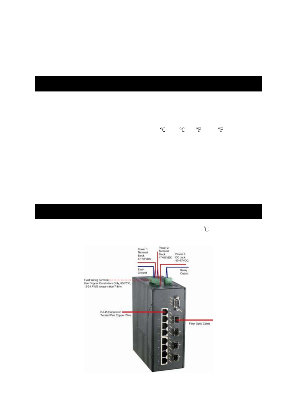 Installation, Electing a, Ite for the | Witch, Iring, Iagram, Selecting a site for the switch, Wiring diagram | LevelOne IES-1085 User Manual | Page 16 / 162