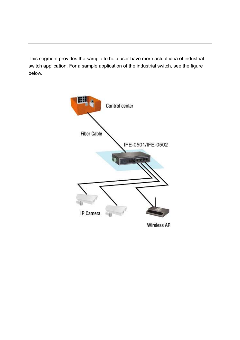 Network application | LevelOne IFE-0502 User Manual | Page 18 / 21