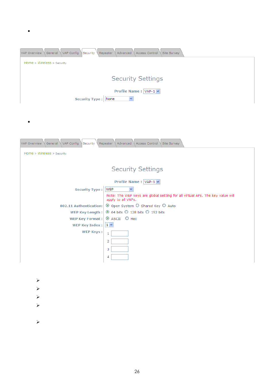 LevelOne EAP-200 User Manual | Page 26 / 81