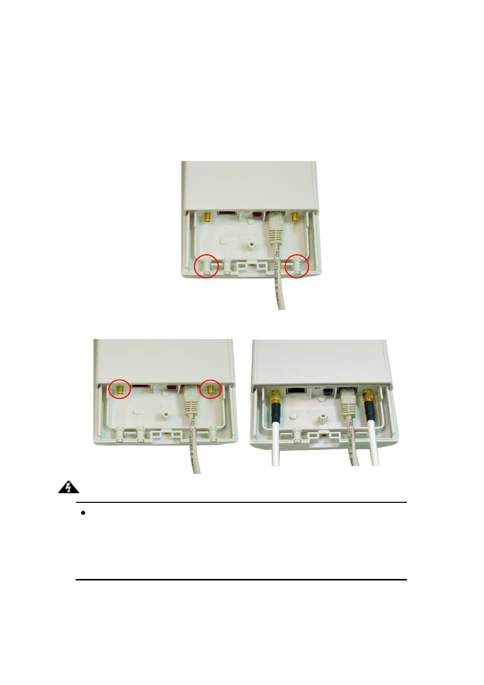 Using the external antenna | LevelOne WAB-5120 User Manual | Page 20 / 86