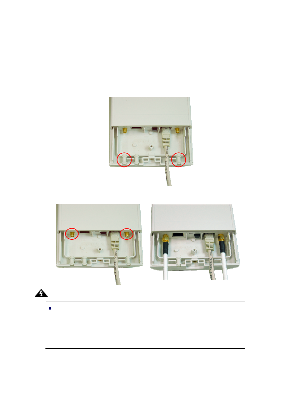 Using the external antenna | LevelOne WAB-5120 User Manual | Page 20 / 85
