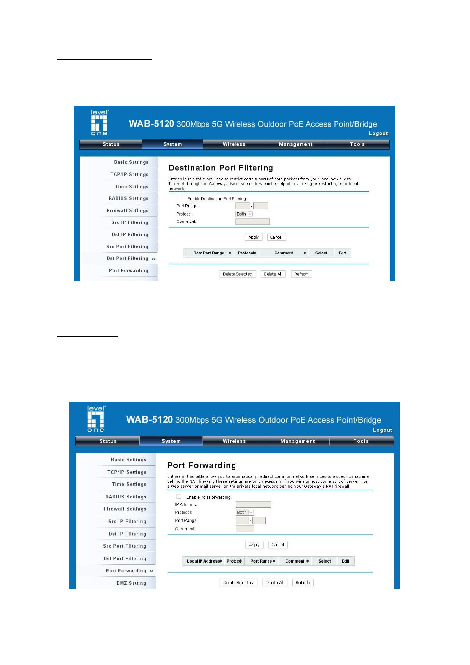 LevelOne WAB-5120 User Manual | Page 33 / 85