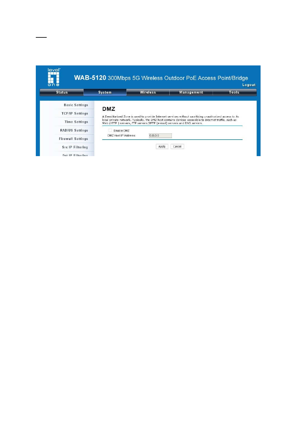 LevelOne WAB-5120 User Manual | Page 34 / 85