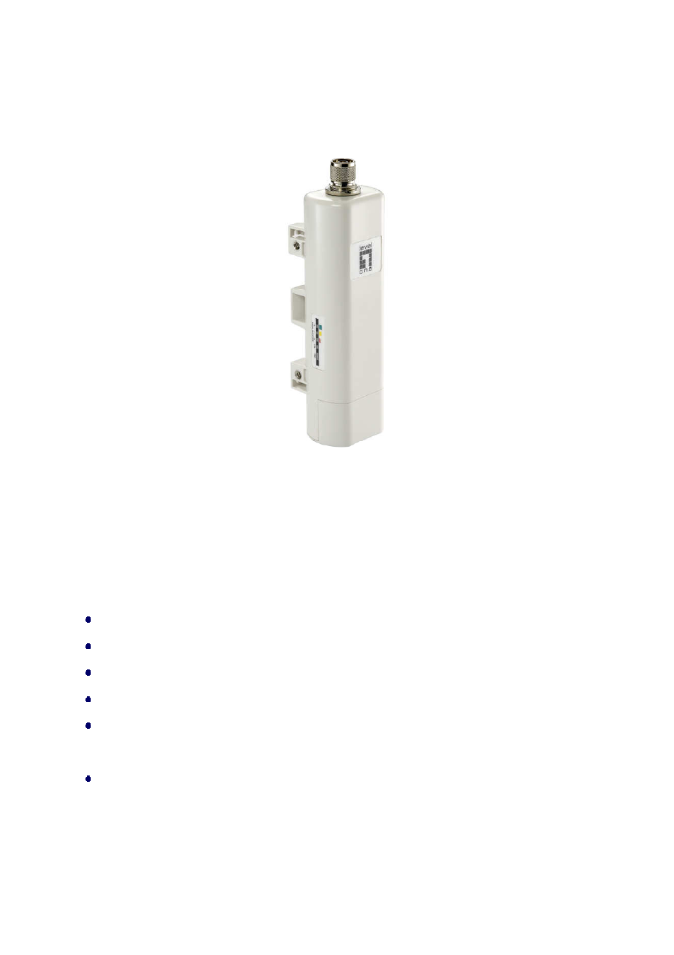 Appearance, Key features | LevelOne WAB-6120 User Manual | Page 12 / 65