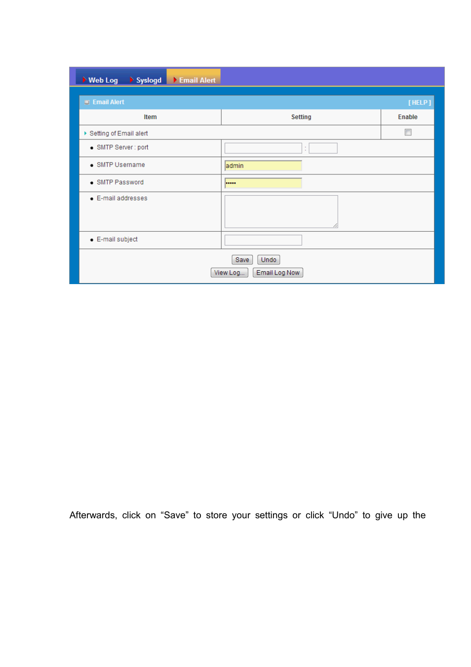 Email alert, System tools, Change password | 3 system tools | LevelOne WAP-6101 User Manual | Page 50 / 71