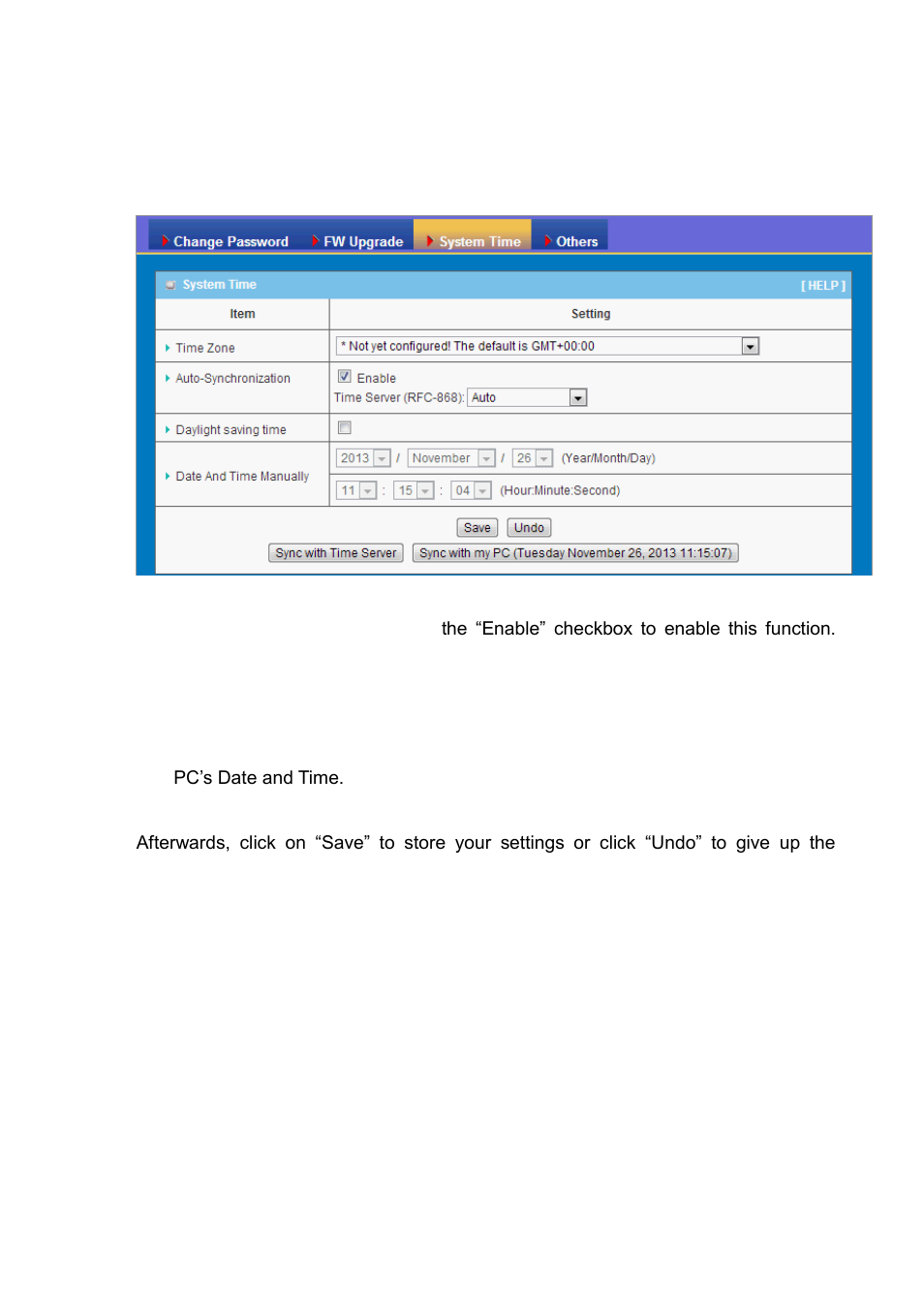 System time | LevelOne WAP-6101 User Manual | Page 52 / 71