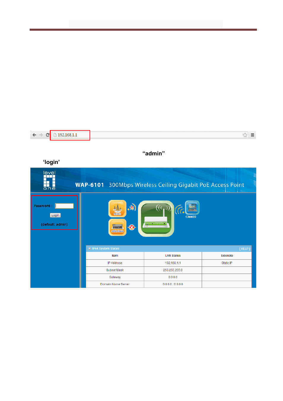 Chapter 3 making configurations | LevelOne WAP-6101 User Manual | Page 16 / 49