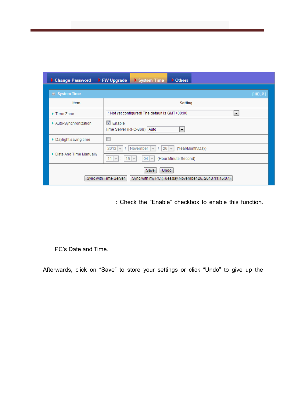 System time | LevelOne WAP-6101 User Manual | Page 38 / 49