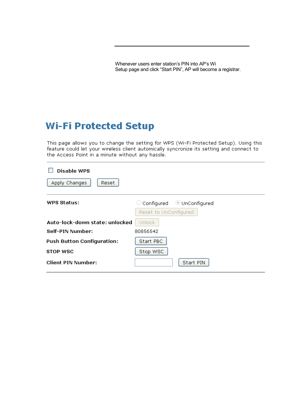 Operations of ap - ap being a registrar, Ap mode | LevelOne WAP-6110 User Manual | Page 98 / 150