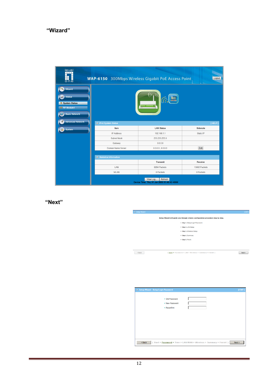 LevelOne WAP-6150 User Manual | Page 12 / 49