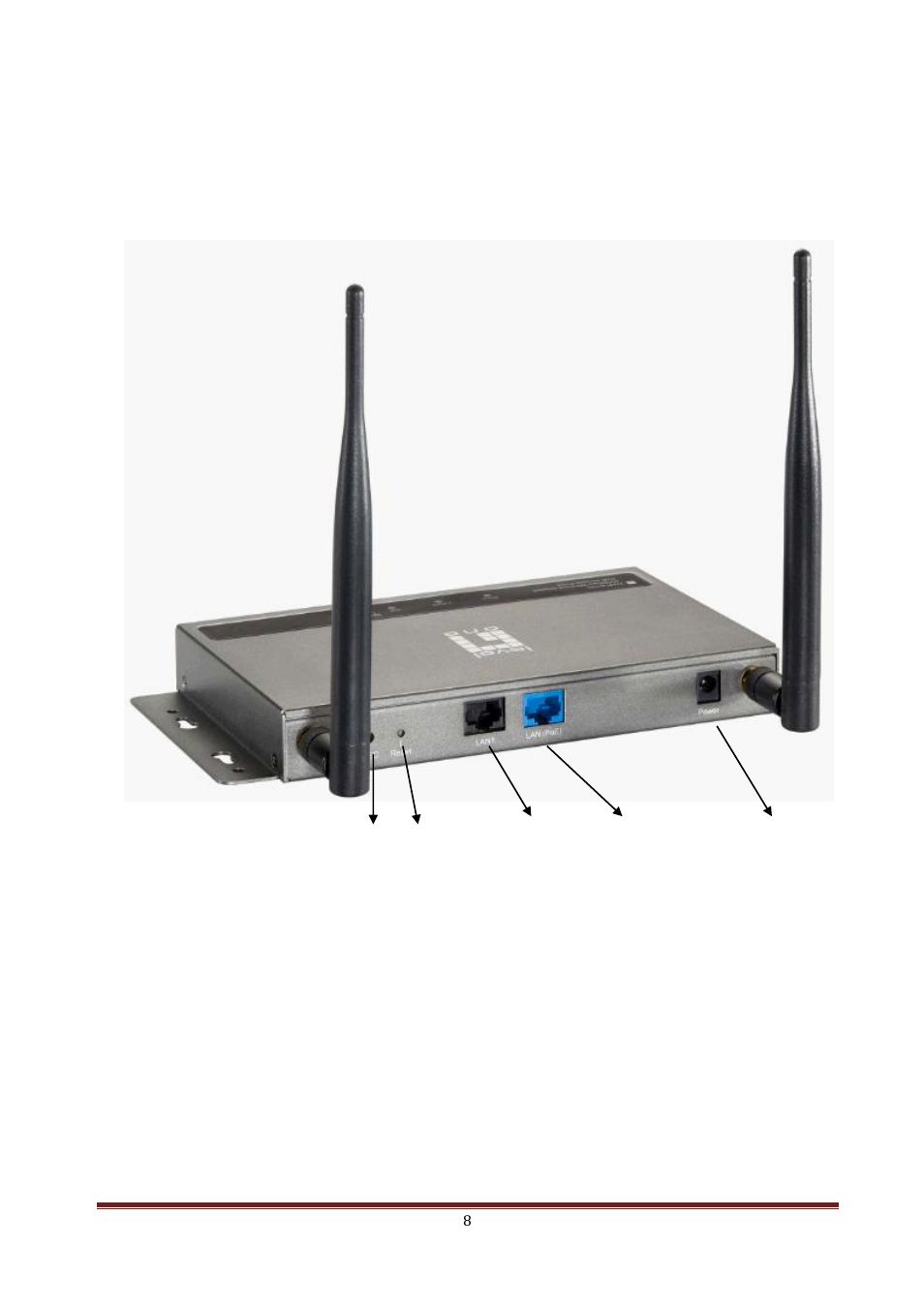 Hardware configuration, 3 hardware configuration | LevelOne WAP-6150 User Manual | Page 8 / 49