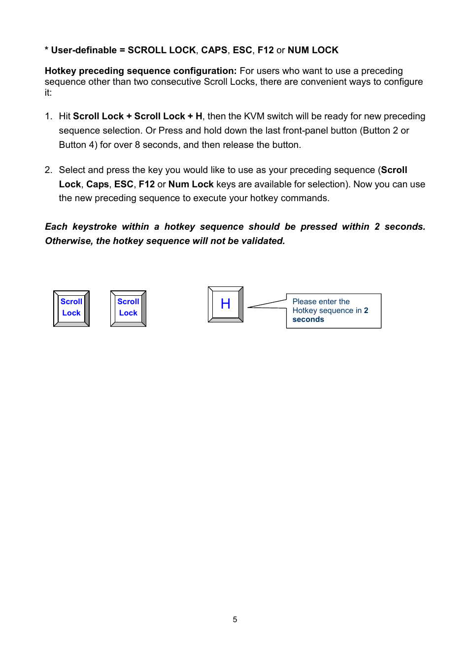 LevelOne KVM-0411 User Manual | Page 8 / 10