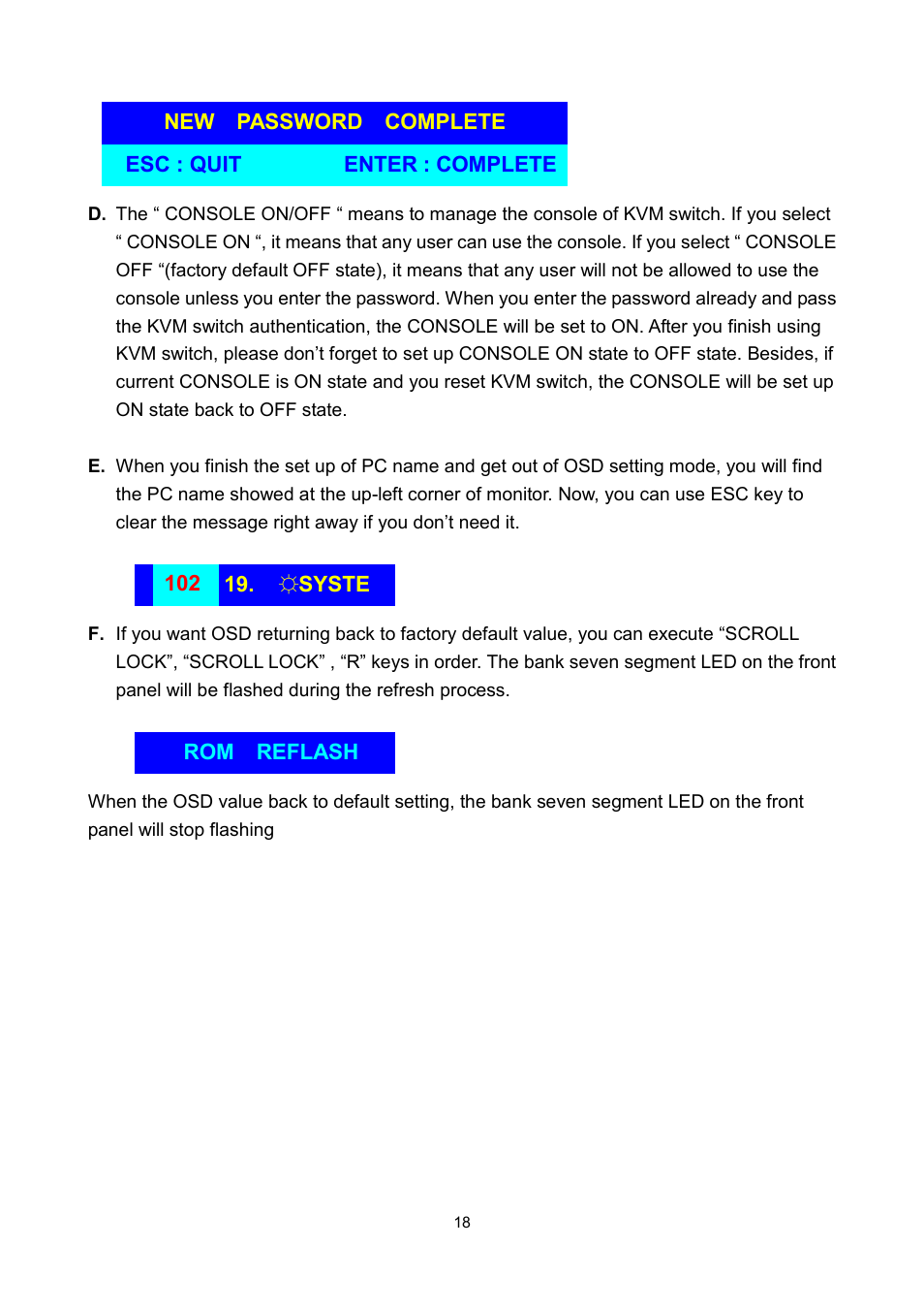LevelOne KVM-0811 User Manual | Page 21 / 22