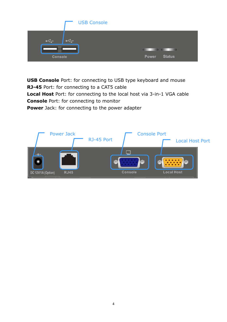 LevelOne KVM-9006 User Manual | Page 6 / 17