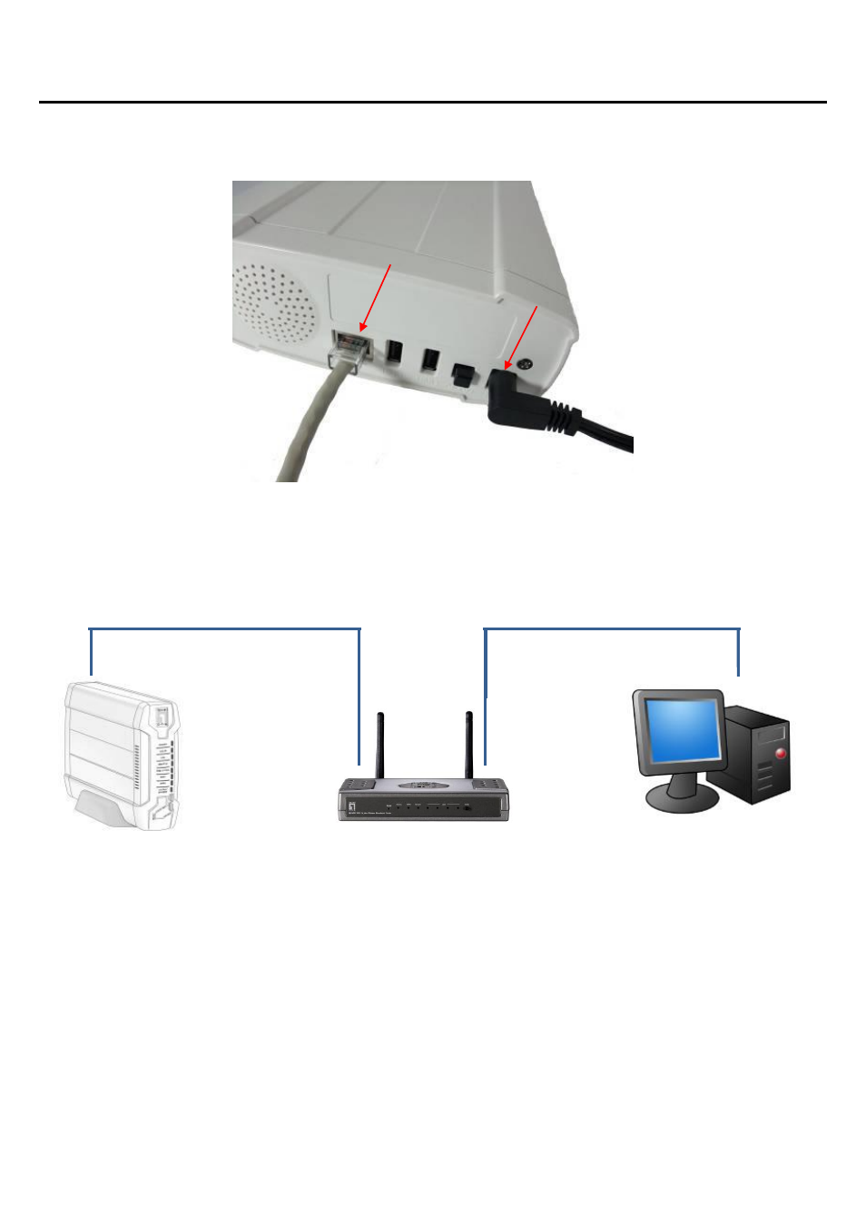 Connecting the cables | LevelOne FNS-1020 User Manual | Page 10 / 49