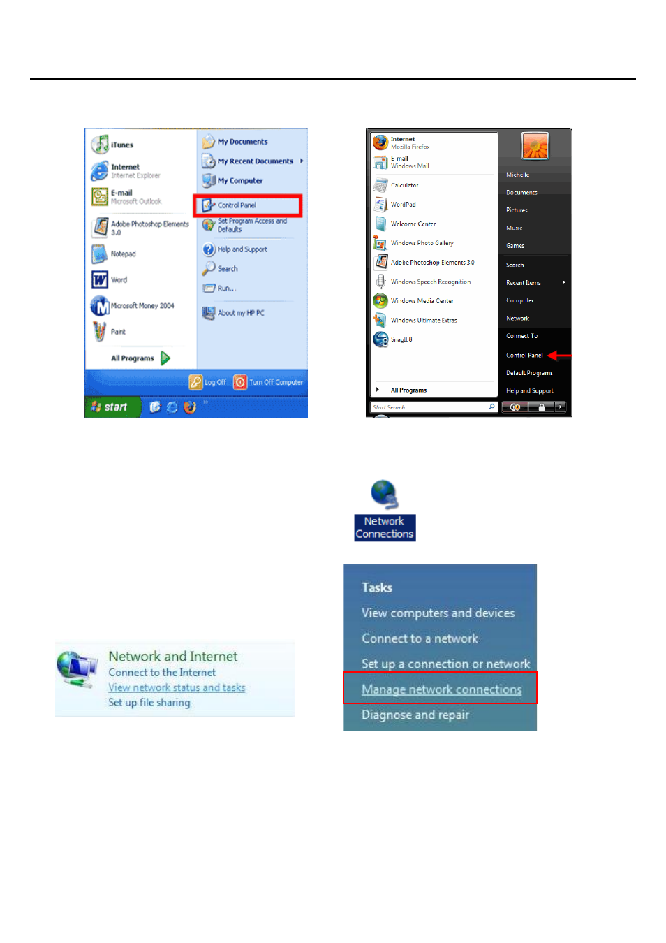 Check your network settings (windows xp / vista) | LevelOne FNS-1020 User Manual | Page 11 / 49