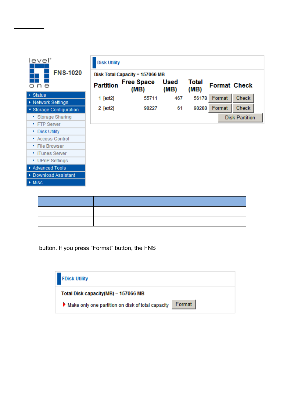 LevelOne FNS-1020 User Manual | Page 26 / 49