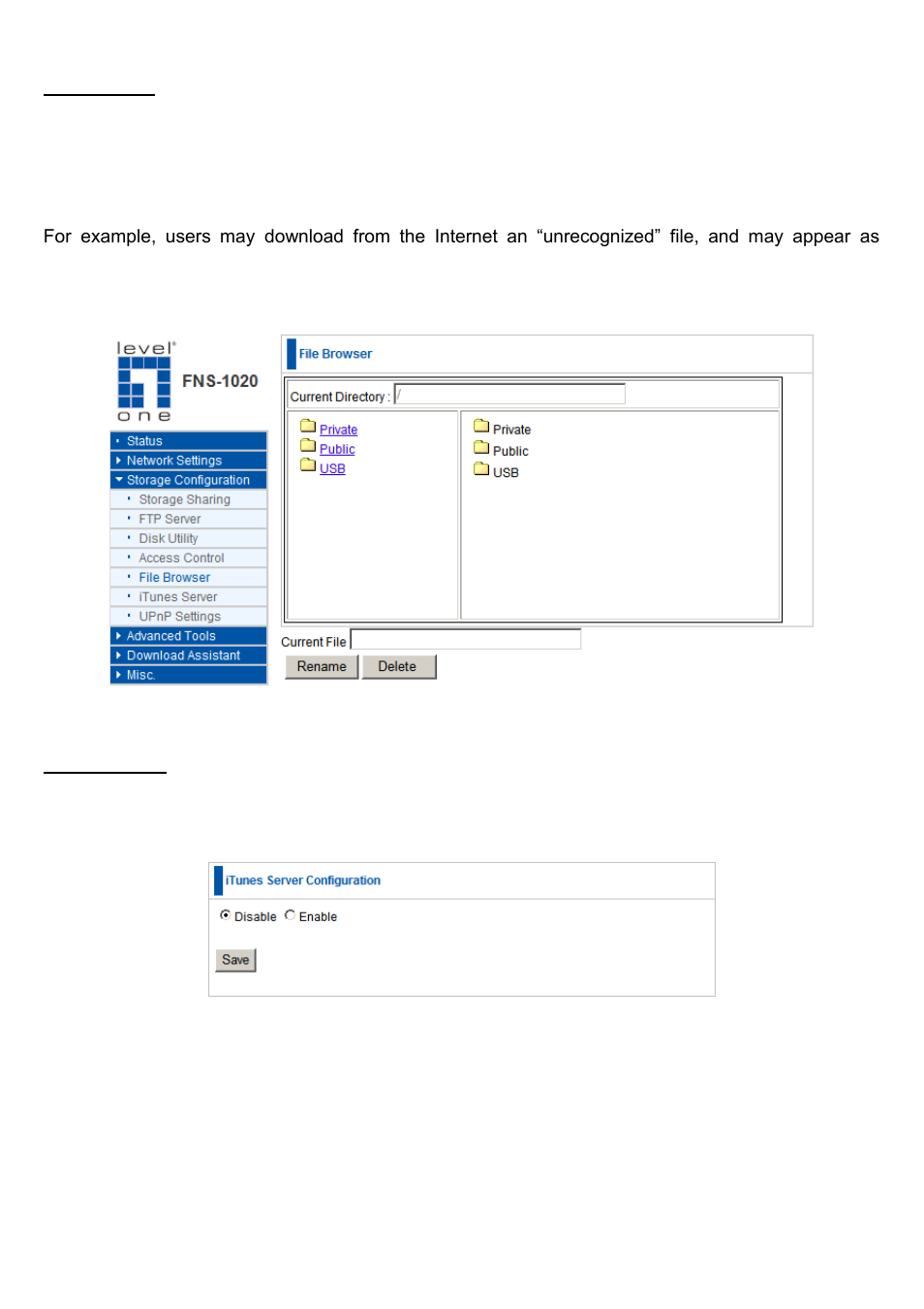 LevelOne FNS-1020 User Manual | Page 29 / 49