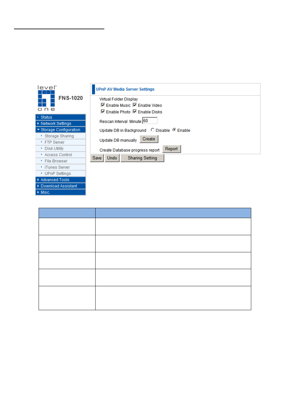 LevelOne FNS-1020 User Manual | Page 30 / 49
