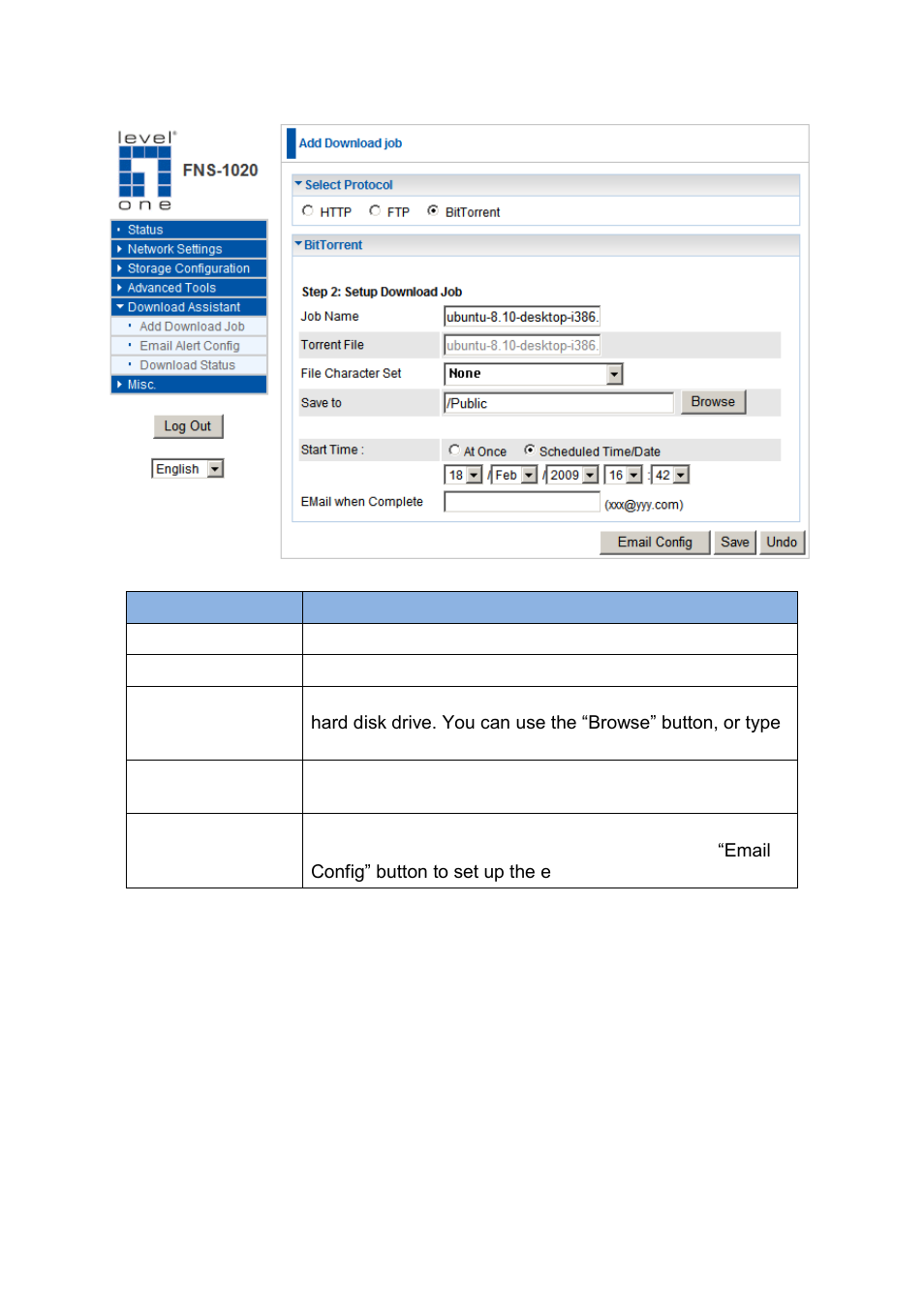 LevelOne FNS-1020 User Manual | Page 36 / 49