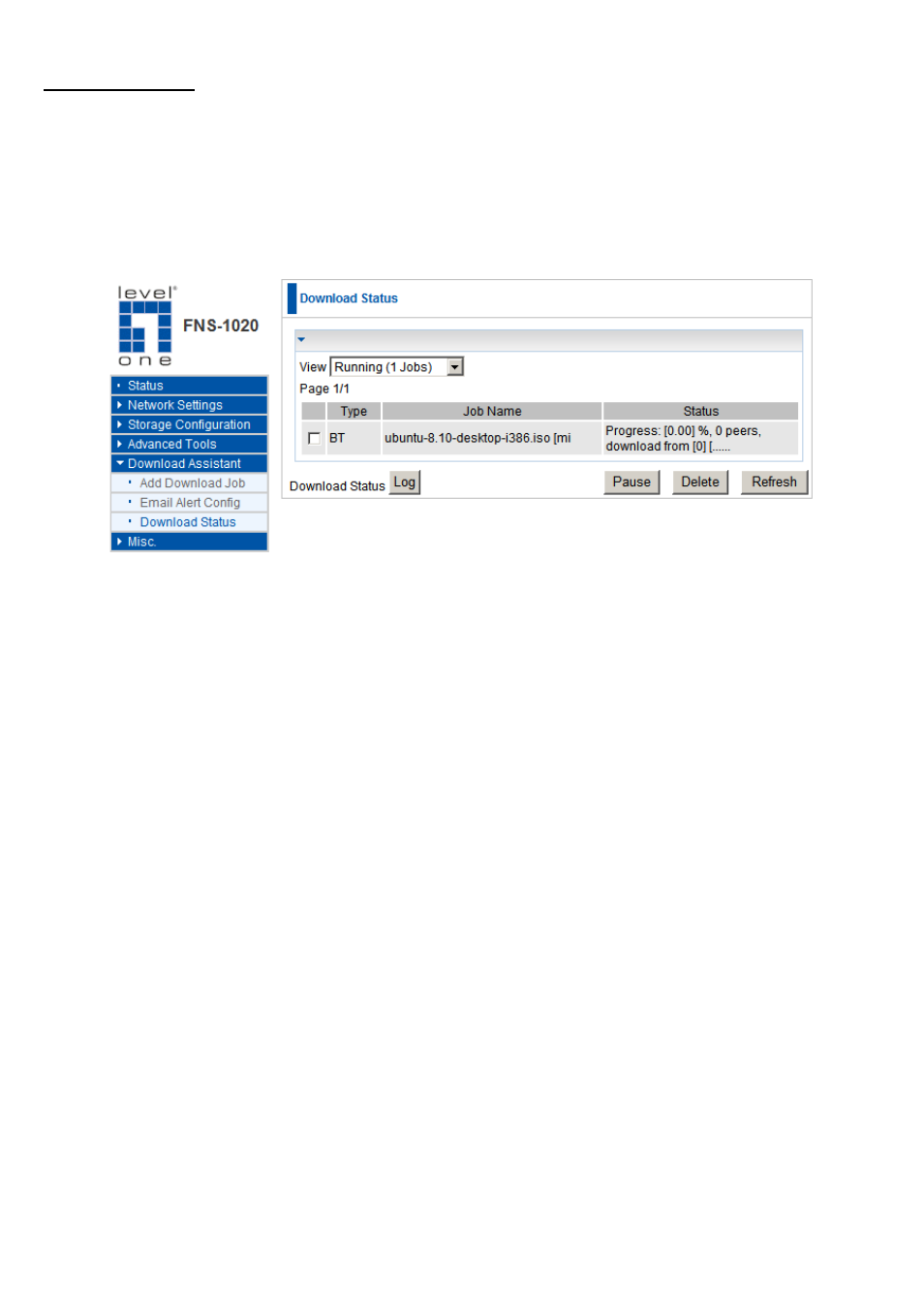 LevelOne FNS-1020 User Manual | Page 38 / 49