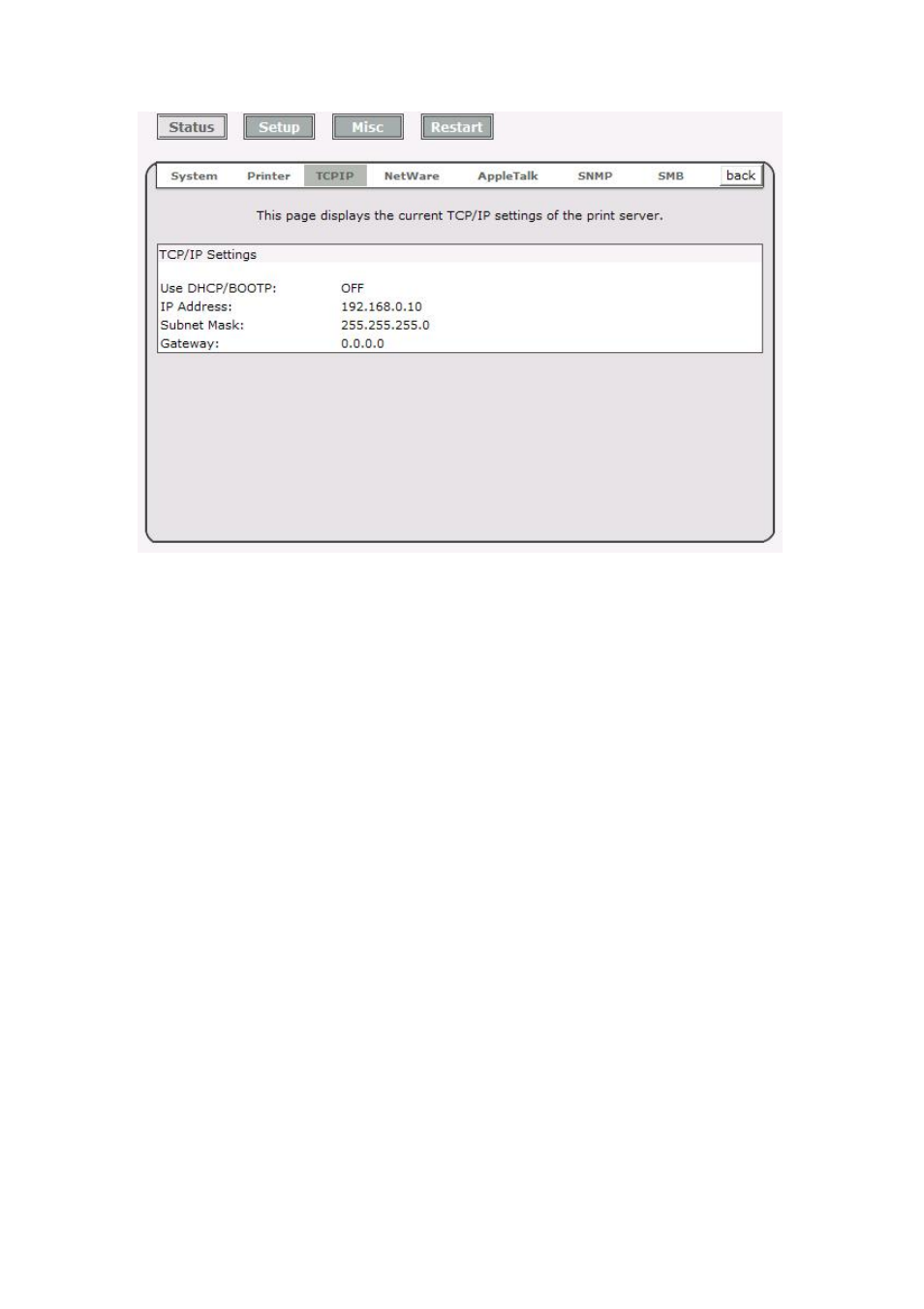 Netware status | LevelOne FPS-1032 User Manual | Page 35 / 81