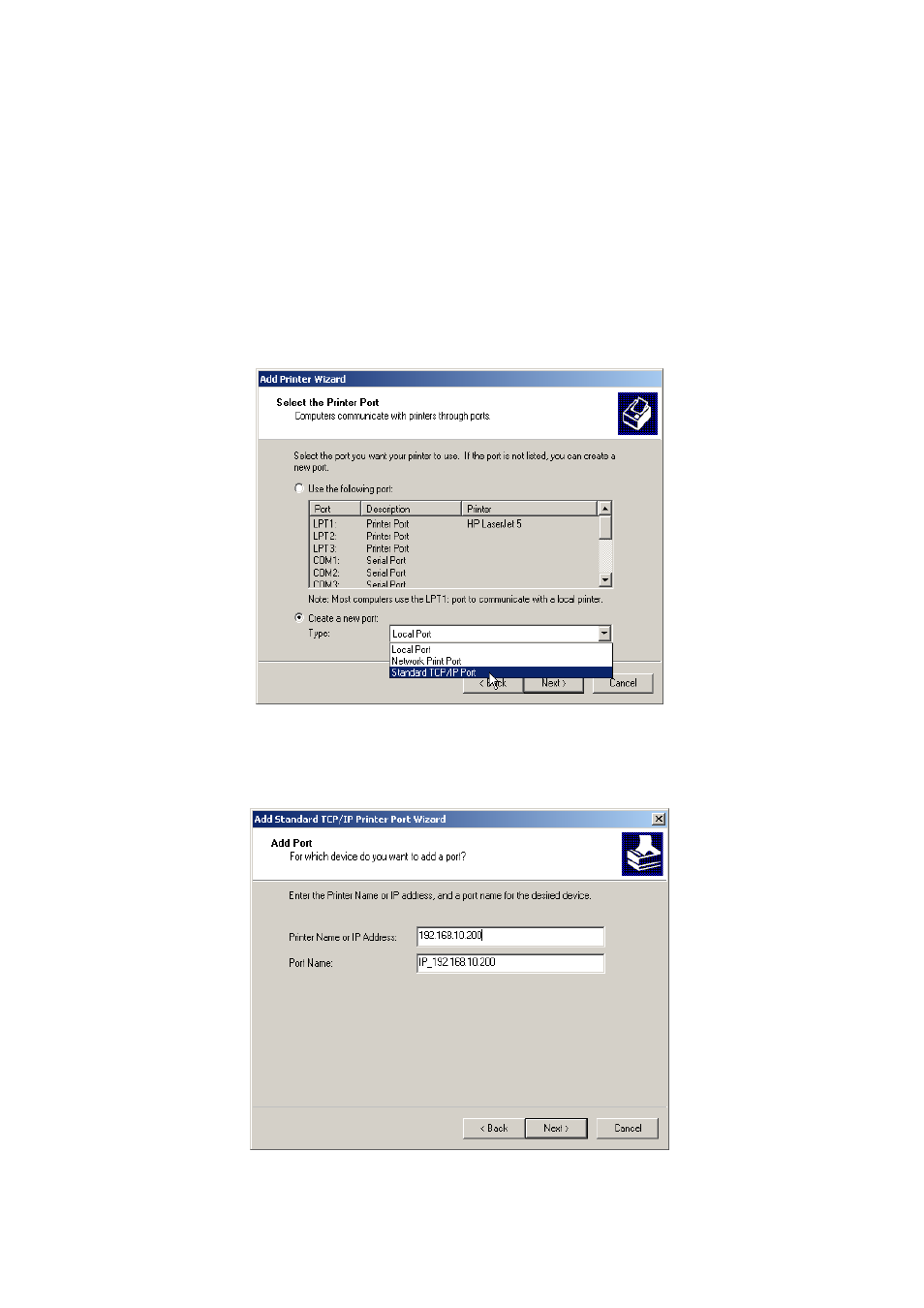 Indows, 2000/xp/2003/v, Ista | Tandard, Tcp/ip, Rinting, Nstallation | LevelOne FPS-1032 User Manual | Page 57 / 81