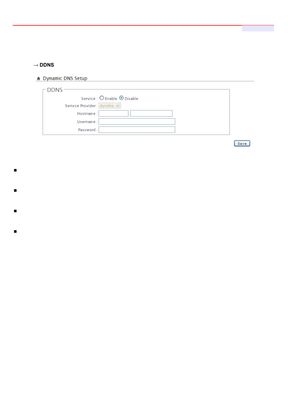 4 configure dynamic dns | LevelOne WHG-1000 User Manual | Page 29 / 136