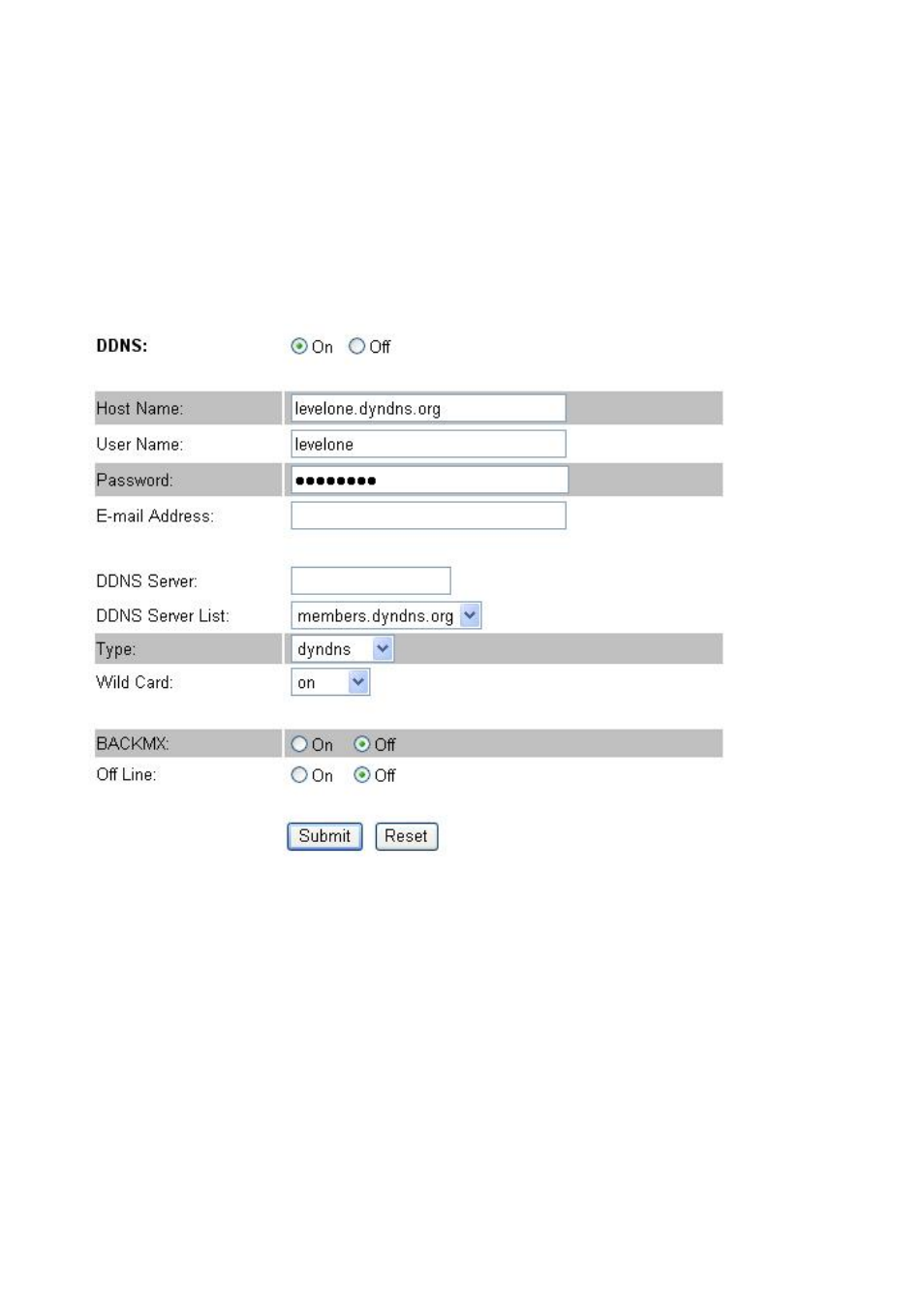 Example | LevelOne VOI-7100 User Manual | Page 38 / 81