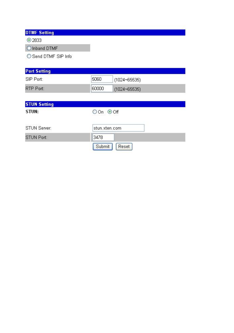 LevelOne VOI-7100 User Manual | Page 43 / 81