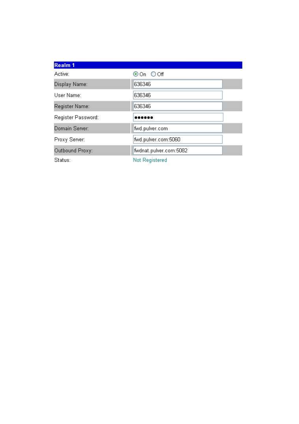 Sip settings | LevelOne VOI-7011 User Manual | Page 105 / 110