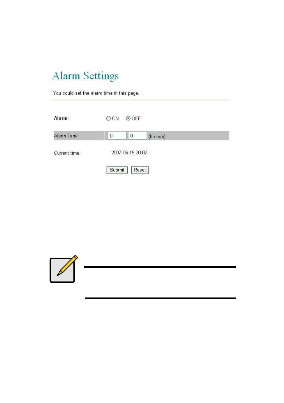 Alarm | LevelOne VOI-7011 User Manual | Page 43 / 110