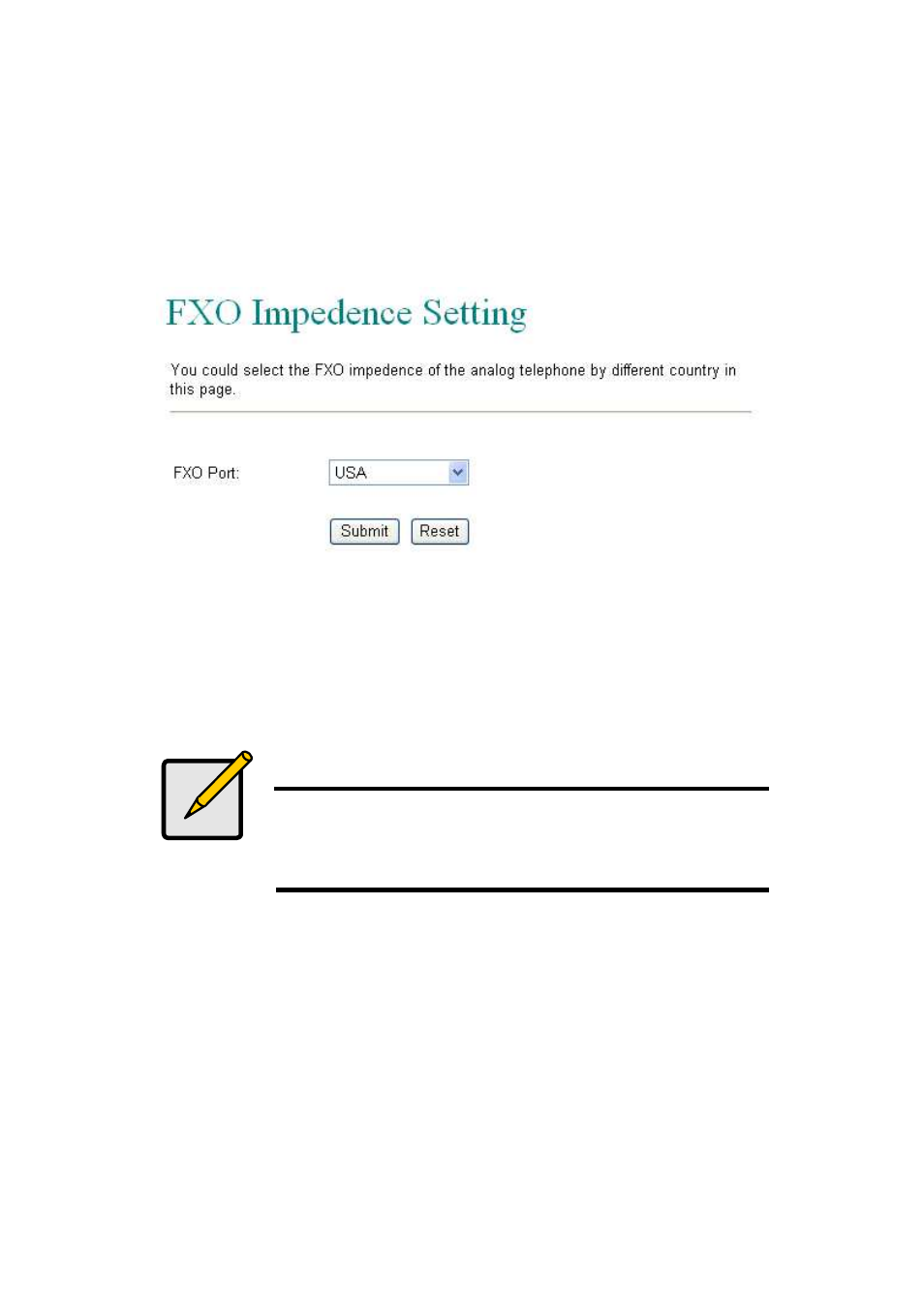 Fxo port | LevelOne VOI-7011 User Manual | Page 71 / 110