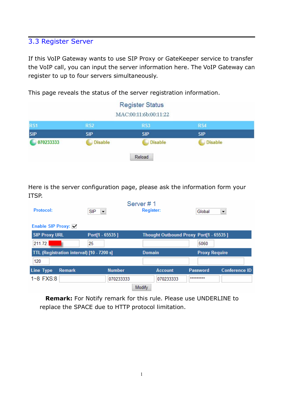 LevelOne VOI-8001 User Manual | Page 11 / 117