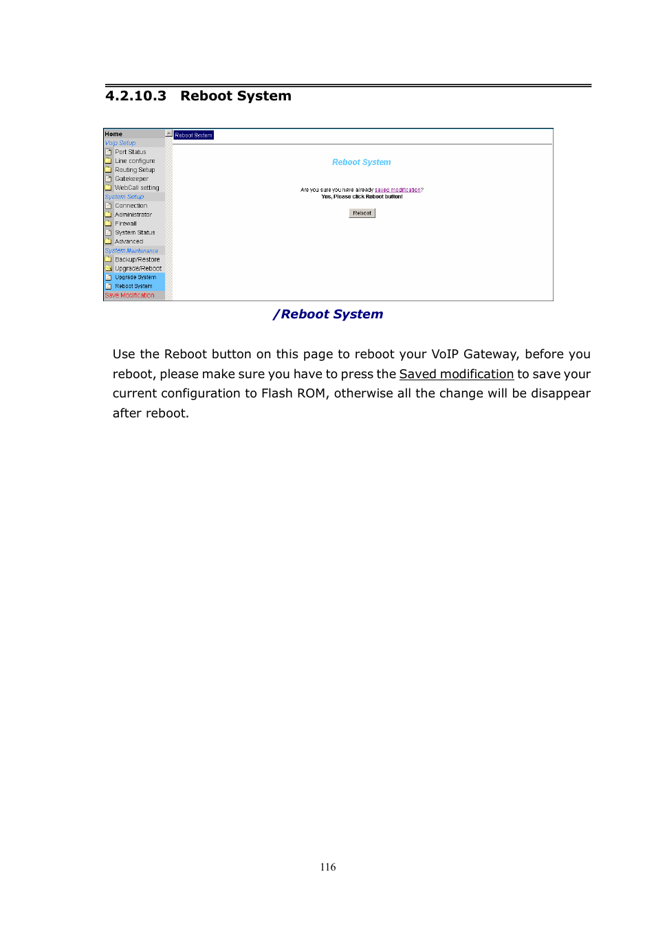 LevelOne VOI-8001 User Manual | Page 116 / 117
