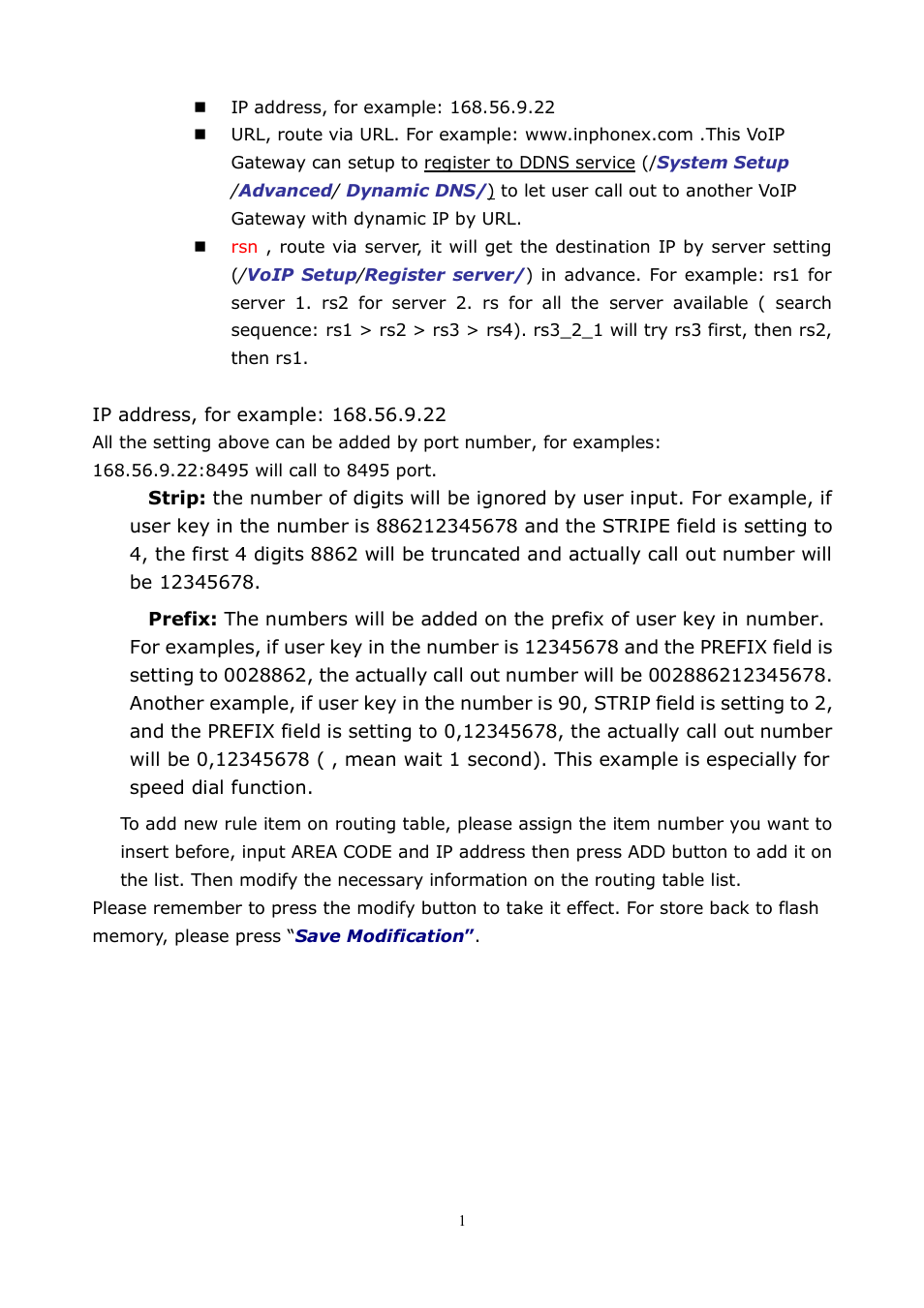 LevelOne VOI-8001 User Manual | Page 13 / 117