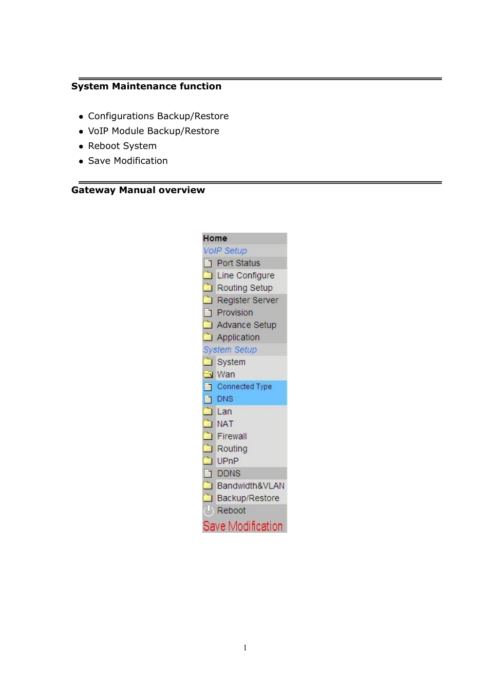 LevelOne VOI-8001 User Manual | Page 16 / 117