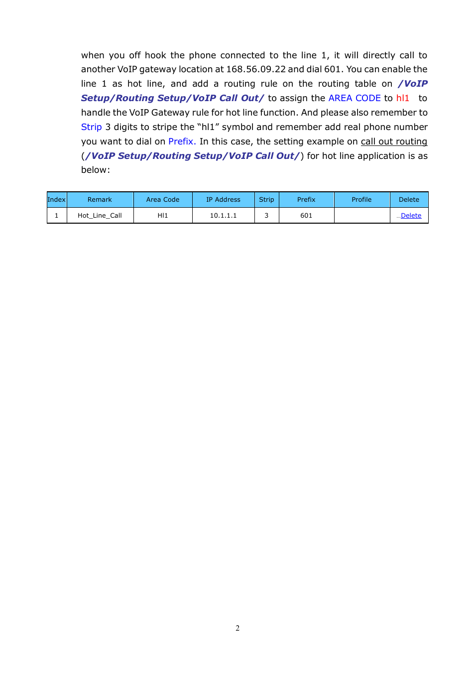LevelOne VOI-8001 User Manual | Page 20 / 117