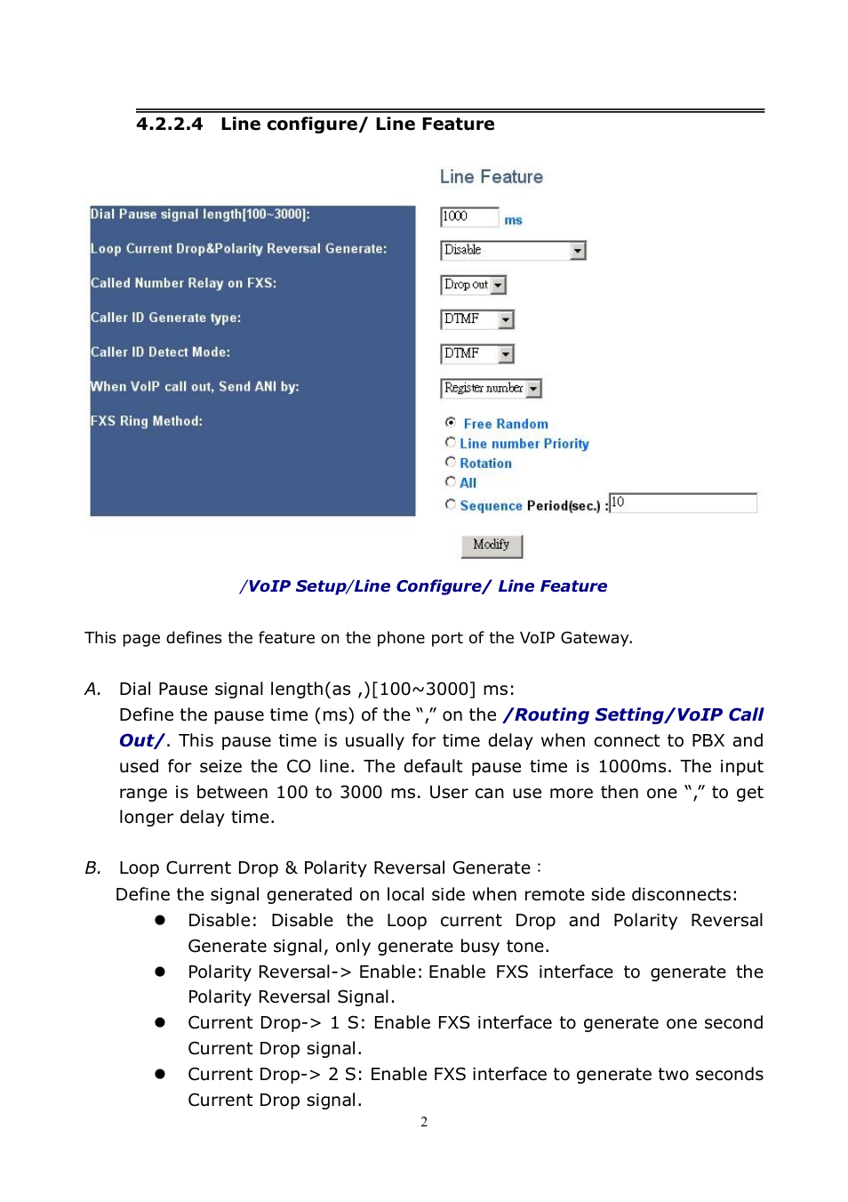 LevelOne VOI-8001 User Manual | Page 23 / 117