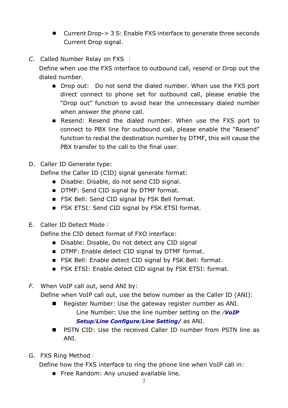 LevelOne VOI-8001 User Manual | Page 24 / 117