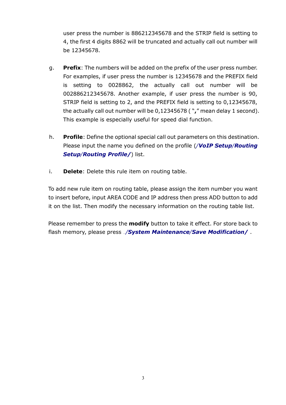 LevelOne VOI-8001 User Manual | Page 31 / 117