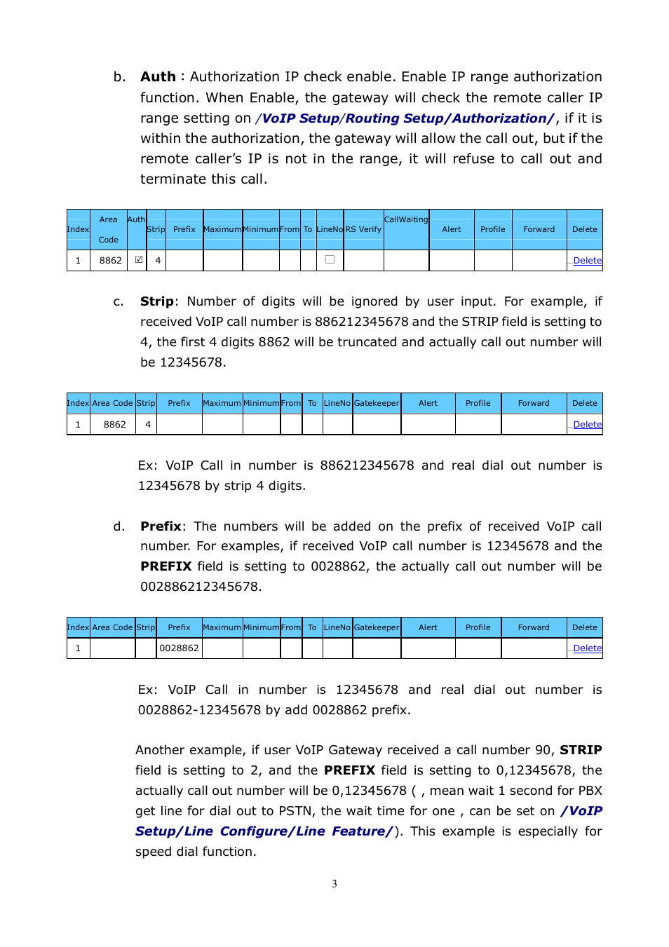LevelOne VOI-8001 User Manual | Page 38 / 117