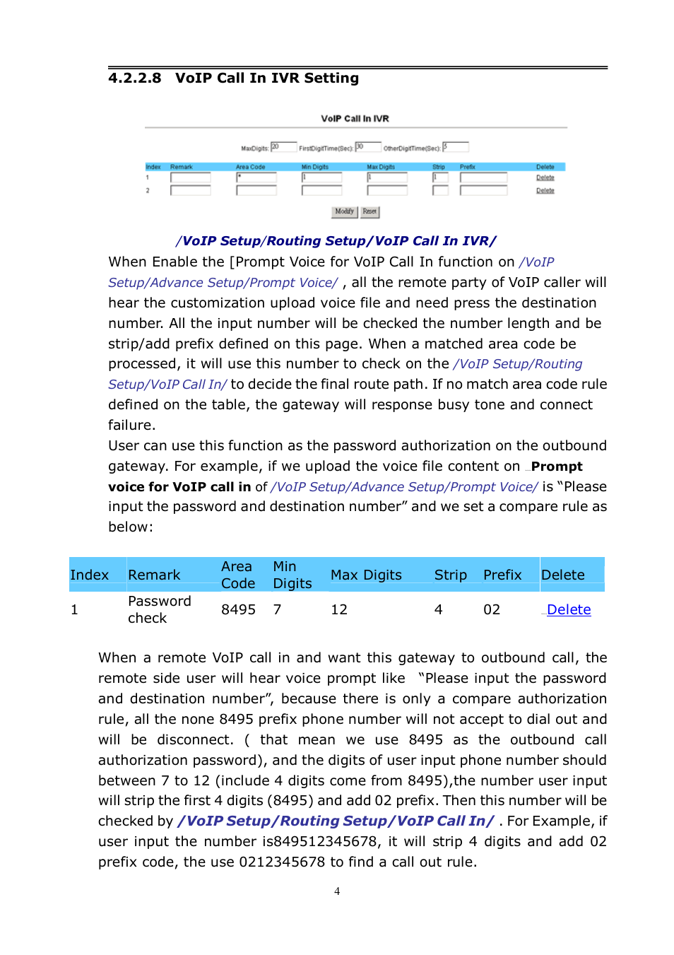 LevelOne VOI-8001 User Manual | Page 44 / 117