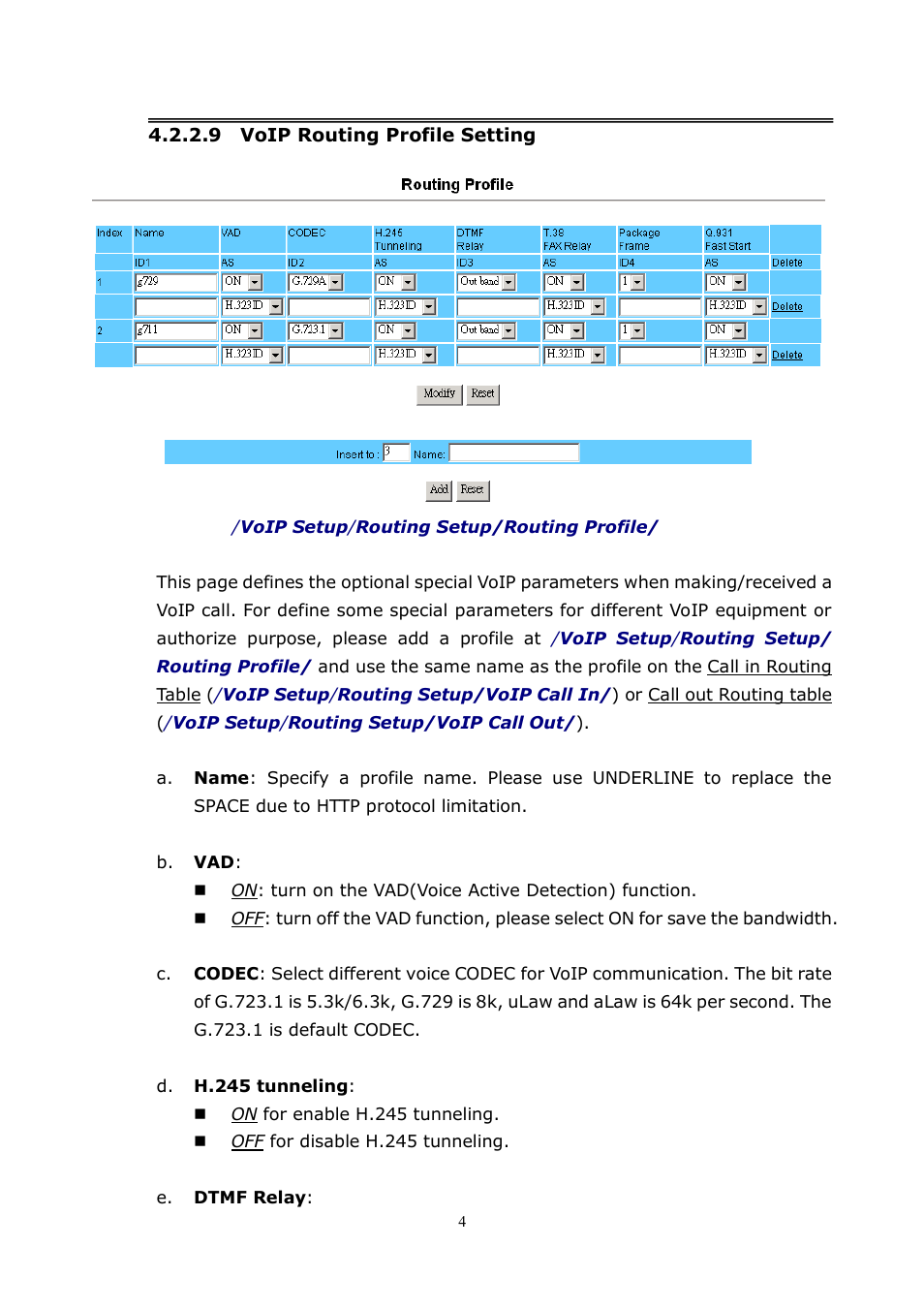 LevelOne VOI-8001 User Manual | Page 47 / 117