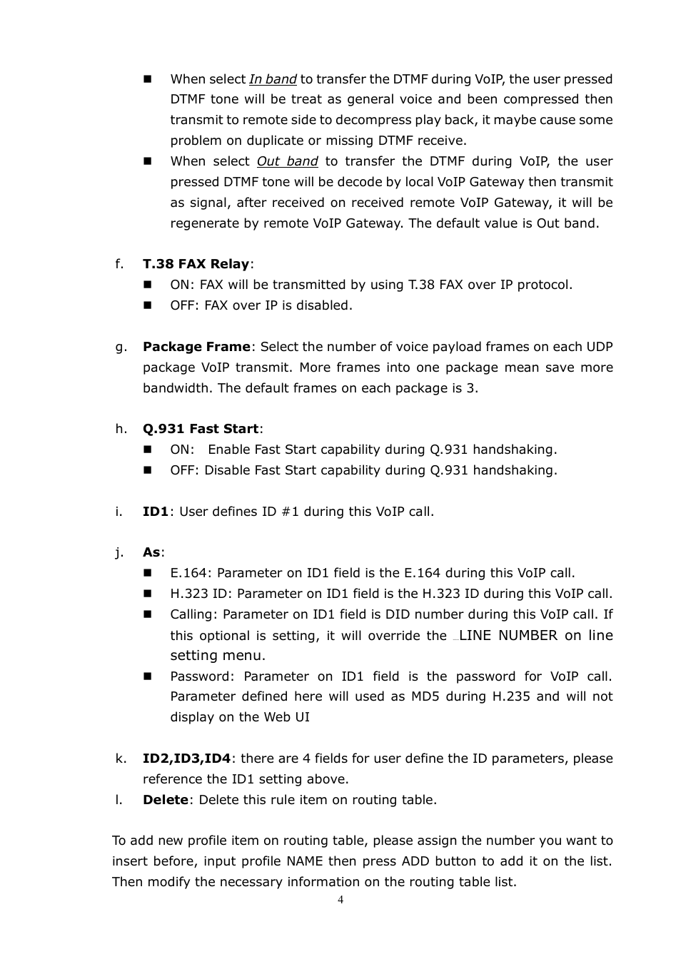 LevelOne VOI-8001 User Manual | Page 48 / 117