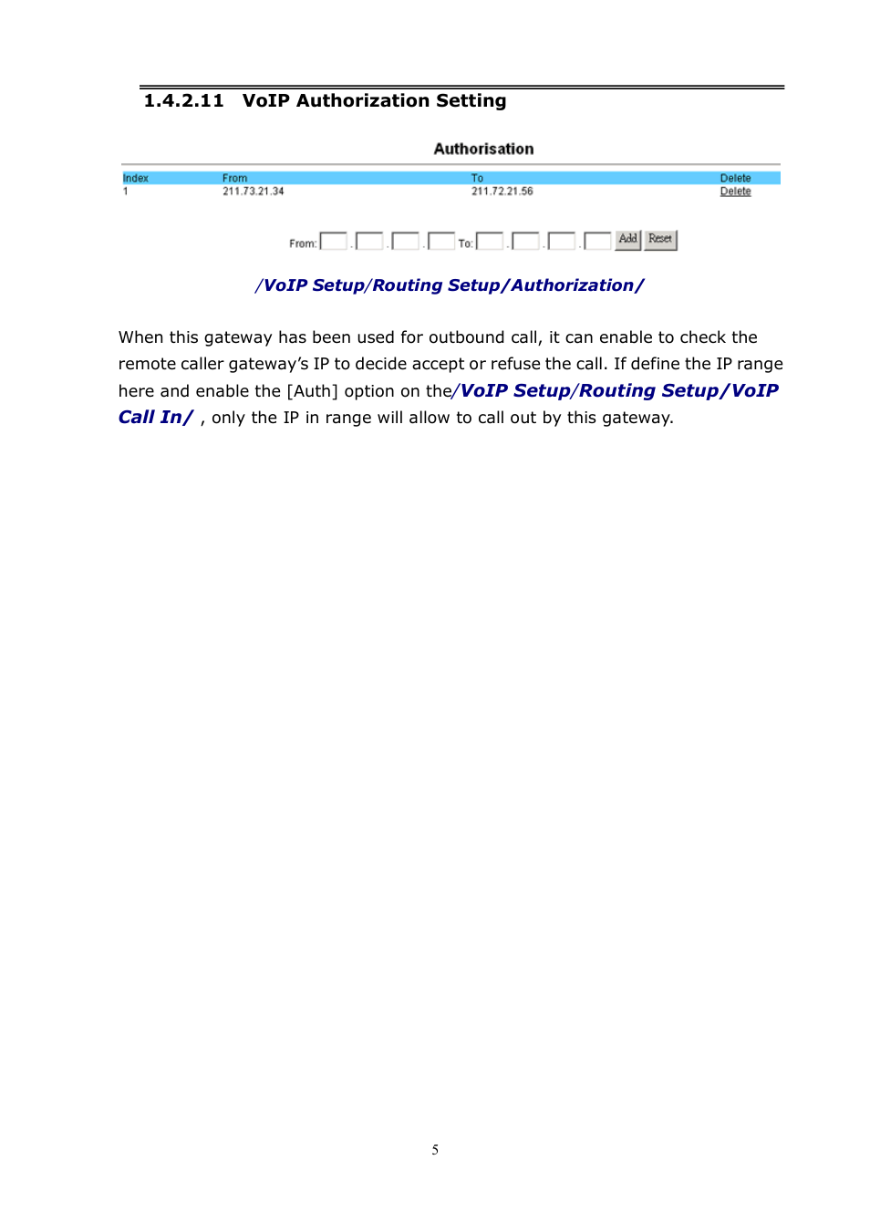 LevelOne VOI-8001 User Manual | Page 53 / 117