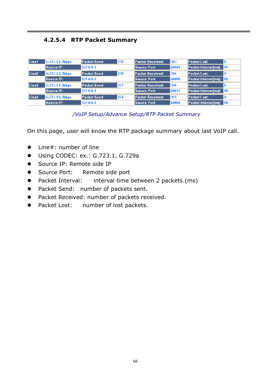 LevelOne VOI-8001 User Manual | Page 66 / 117