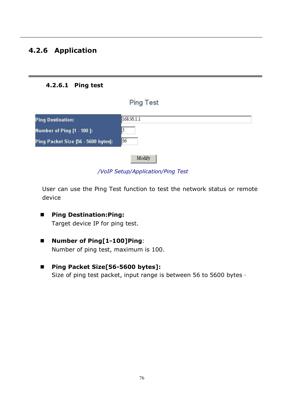 LevelOne VOI-8001 User Manual | Page 76 / 117