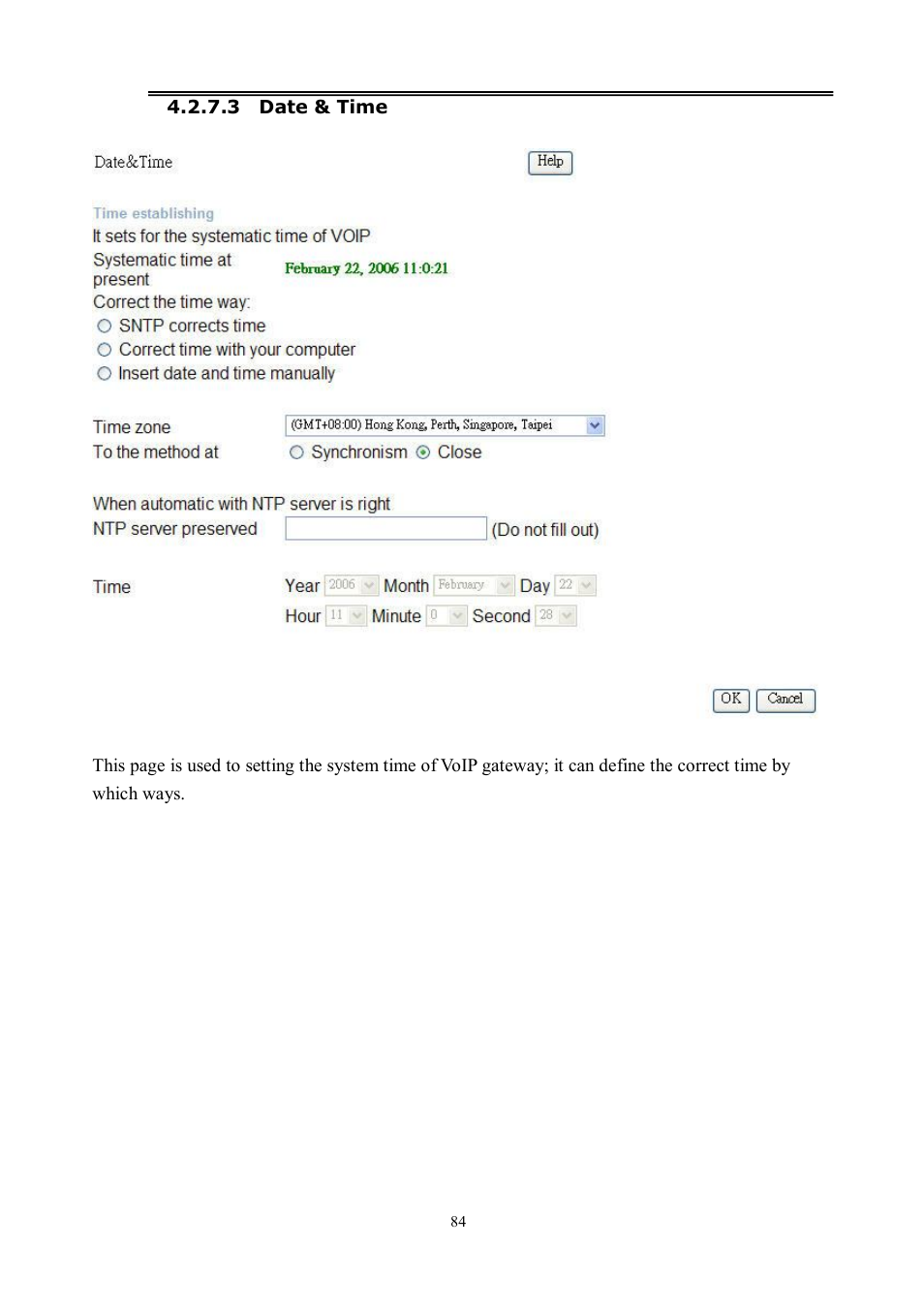 LevelOne VOI-8001 User Manual | Page 84 / 117