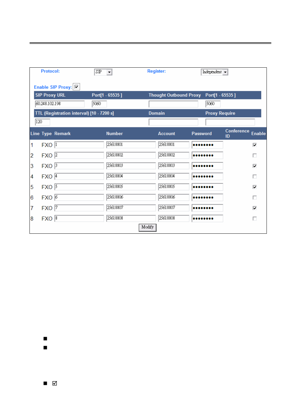 LevelOne VOI-8001 User Manual | Page 55 / 111